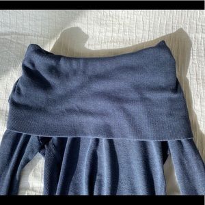 Converse Off-Shoulder Sweater